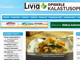 'kalastus.com' screenshot