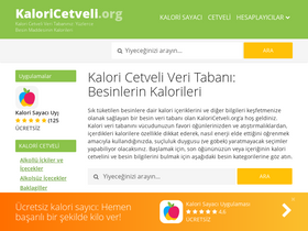 'kaloricetveli.org' screenshot