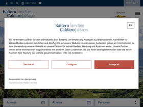 'kaltern.com' screenshot