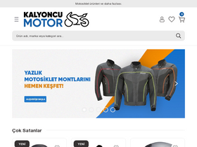 'kalyoncumotor.com' screenshot
