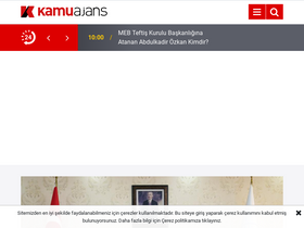 'kamuajans.com' screenshot