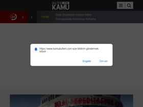 'kamubulteni.com' screenshot