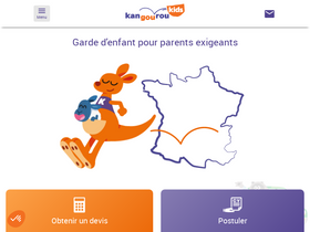 'kangouroukids.fr' screenshot