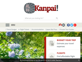 'kanpai-japan.com' screenshot