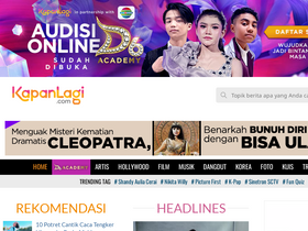 'kapanlagi.com' screenshot