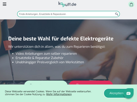 'kaputt.de' screenshot