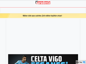 'karadenizgazete.com.tr' screenshot