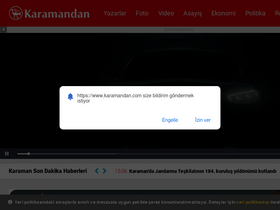 'karamandan.com' screenshot