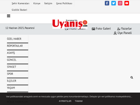 'karamandauyanis.com' screenshot