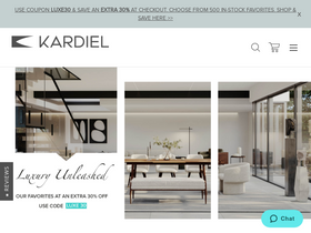 'kardiel.com' screenshot
