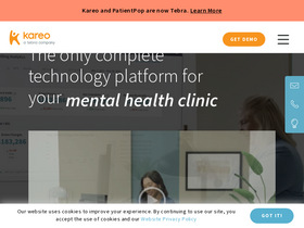 'kareo.com' screenshot