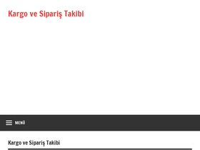 'kargo-takibi.com' screenshot