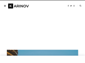'karinov.co.id' screenshot