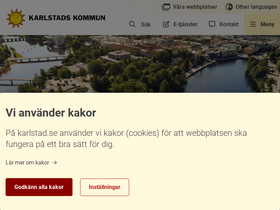'karlstad.se' screenshot