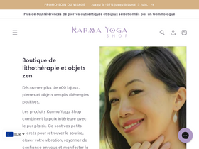 'karma-yoga-shop.com' screenshot