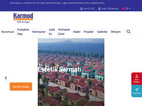 'karmod.com' screenshot