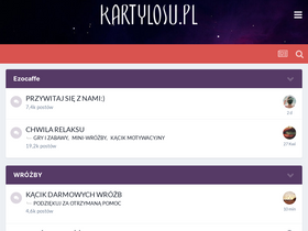 'kartylosu.pl' screenshot