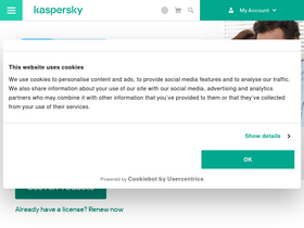 'kaspersky.ca' screenshot