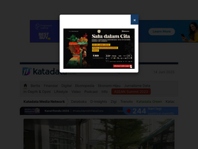 'katadata.co.id' screenshot