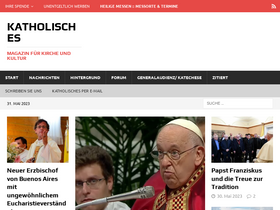 'katholisches.info' screenshot