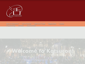 'katsucon.org' screenshot