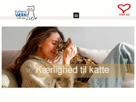 'kattens-vaern.dk' screenshot