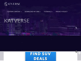 'katverse.com' screenshot