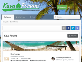 'kavaforums.com' screenshot