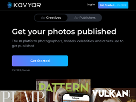 'kavyar.com' screenshot