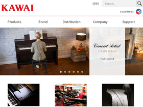 'kawai-global.com' screenshot