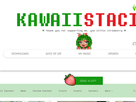 'kawaiistaciemods.com' screenshot