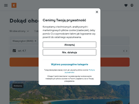 'kayak.pl' screenshot
