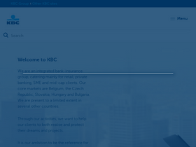 'kbc.com' screenshot