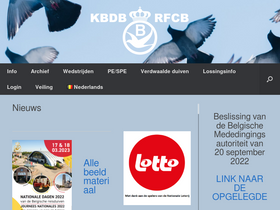 'kbdb.be' screenshot