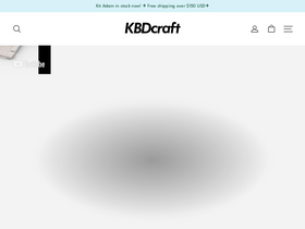 'kbdcraft.store' screenshot