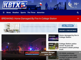 'kbtx.com' screenshot