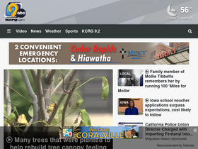 'kcrg.com' screenshot