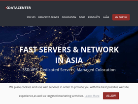 'kdatacenter.com' screenshot