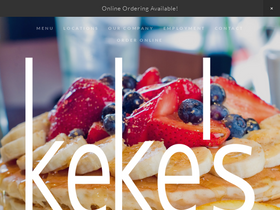 'kekes.com' screenshot