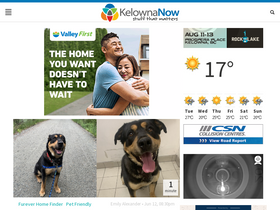 'kelownanow.com' screenshot