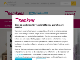 'kemkens.nl' screenshot