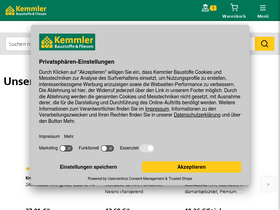 'kemmler.de' screenshot