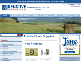 'kencove.com' screenshot