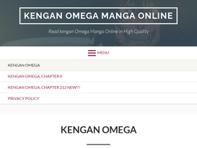 'kenganomega.online' screenshot