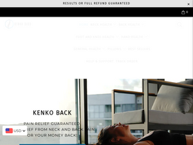 'kenkoback.com' screenshot
