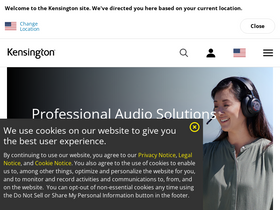 'kensington.com' screenshot