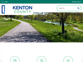 'kentoncounty.org' screenshot