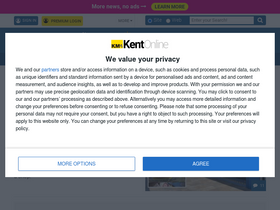 'kentonline.co.uk' screenshot