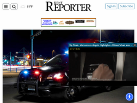 'kentreporter.com' screenshot