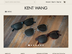 'kentwang.com' screenshot